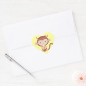 Verjaardag Monkey Stickers (Envelop)