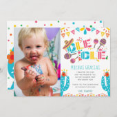 Verjaardag Muchas Gracias Fiesta Bedankt Card (Voorkant / Achterkant)