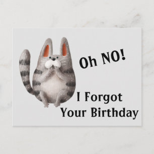 Verjaardag Na Afloop Briefkaart