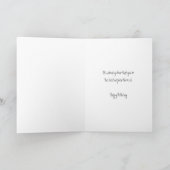 Verjaardag neef, Gevist voor complimenten Kaart (Binnen)