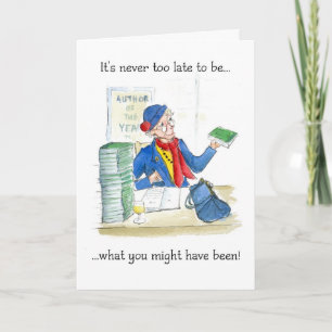 Verjaardag of pensioen Kaart