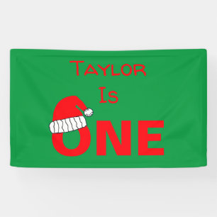 Verjaardag op 1 december spandoek
