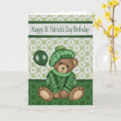 Verjaardag op St. Patrick's Day, algemene kaarten (Gele Bloem)