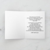 Verjaardag, oude handen, versleten Bijbel, religie Kaart (Binnen)