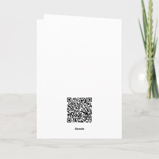 Verjaardag Paard Minnend Meisje Kaart (Achterkant)