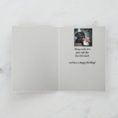 Verjaardag Papa Fun Wisdom Lab Hond Kaart (Binnen)