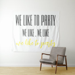 Verjaardag Party muur tapijt banner Wandkleed