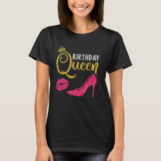 Verjaardag Party Squad High Heels Vrouwen Geboorte T-shirt
