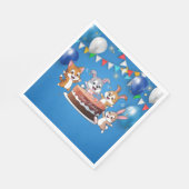 Verjaardag PartyPaper Napkin Servet (Hoek)