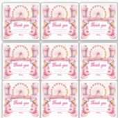 Verjaardag pretpark sticker (Voorkant)