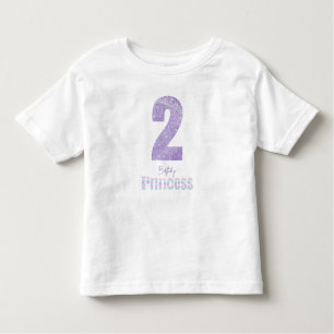 Verjaardag Prinses 2 jaar oud T-shirt