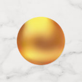 Verjaardag Prinses Eenhoorn, Harten & Goud Confetti (Kleine voorkant)