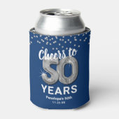 Verjaardag Proost op 50 jaar Blikjeskoeler (Blikje Voorkant)