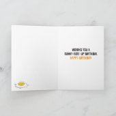 Verjaardag Puns-Egg Verjaardag Kaart (Binnen)