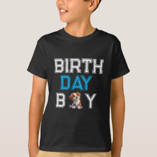 Verjaardag puppyfeest Schattigee Kinder hond T-shirt