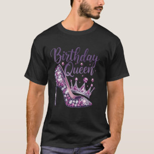 Verjaardag Queen Crown Shoe 16 18 21 25 29 30 40 5 T-shirt
