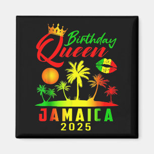 Verjaardag Queen Jamaica Girls Trip 2025 Party Vro Magneet