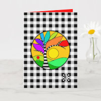 Verjaardag Regenboogboom op Buffel Plaid