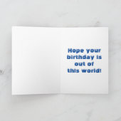 Verjaardag Robot Kaart (Binnen)