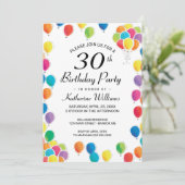 verjaardag save the date (Staand voorkant)