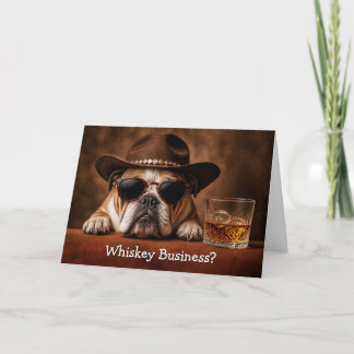 Verjaardag Schattig en Grappig Country Western Bul Kaart