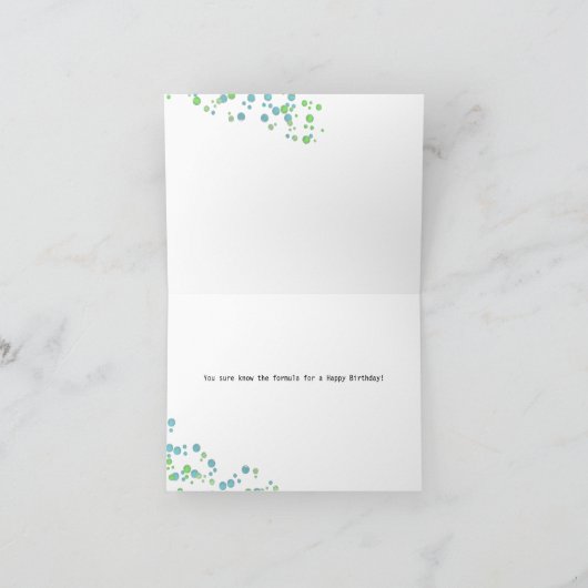 Verjaardag Science Lab Bedankt (Binnen)