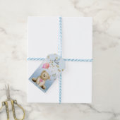 Verjaardag Teddy Bear Gift Labels Cadeaulabel (Met Touw)