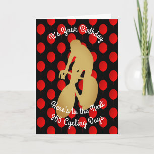 Verjaardag tot de volgende 365 cyclusdagen kaart