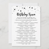 Verjaardag Trivia Spel met antwoorden Verjaardag K Kaart (Voorkant)