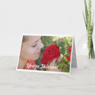Verjaardag - u bent Dertien! Kaart