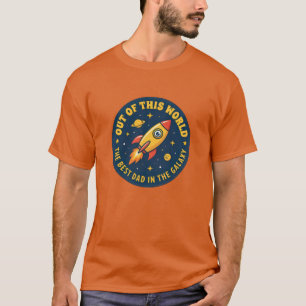 Verjaardag Vader Van Dochter Zoon Retro Vaderdag T-shirt