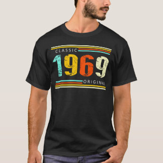 Verjaardag van 1969 Origineel 55e T-shirt