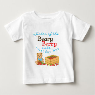Verjaardag van Beary Berry Cute Cub's Aardbei Zus