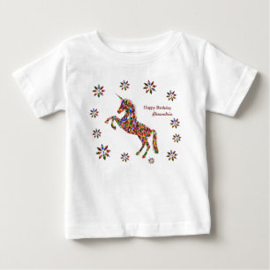 Verjaardag van de bloemen van de Magische Unicorn