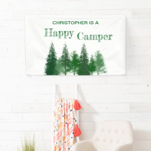 Verjaardag van de bomen spandoek