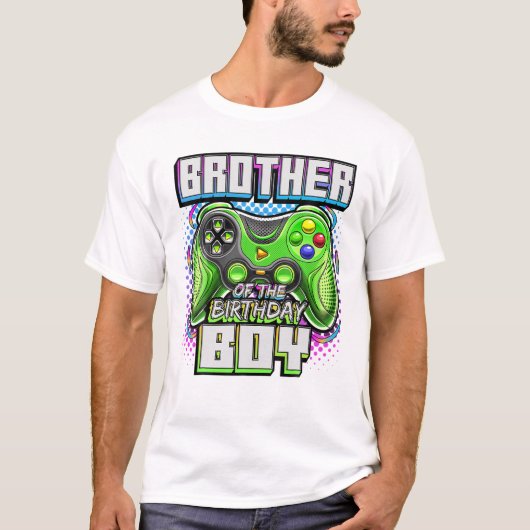 Verjaardag van de Boy Matching T-shirt (Voorkant)