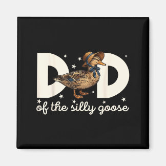 Verjaardag van de domme gans Papa van de domme gan Magneet