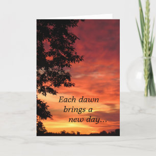 Verjaardag van de dood - Dawn Kaart