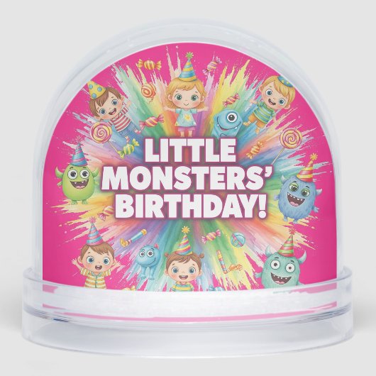 Verjaardag van de kleine monsters – Natasha Us Sneeuwbol (Voorkant)