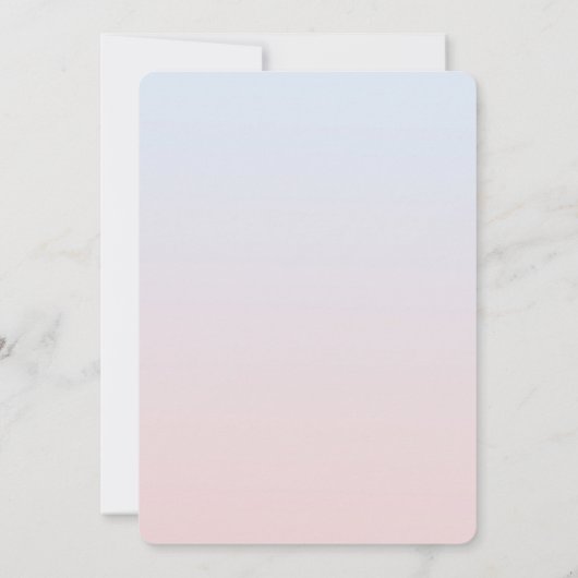 Verjaardag van de magische gouden eenhoorn kaart (Achterkant)