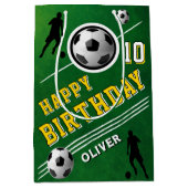 Verjaardag van de moderne voetbal Football balspel Medium Cadeauzakje (Voorkant)