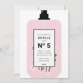 Verjaardag van de Parfume Beauty Spa van Designer Kaart (Voorkant)
