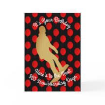 Verjaardag van de volgende 365 snowboarddagen