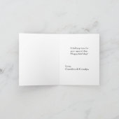 Verjaardag van een leuk kleurrijk meisje kaart (Binnen)