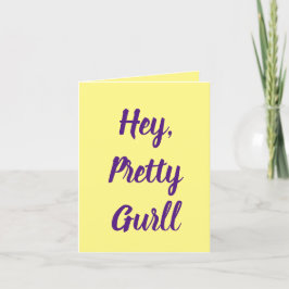 Verjaardag van een meisje van 5 jaar bedankkaart