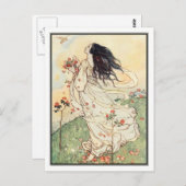 Verjaardag van Florence Harrison Briefkaart (Voorkant / Achterkant)