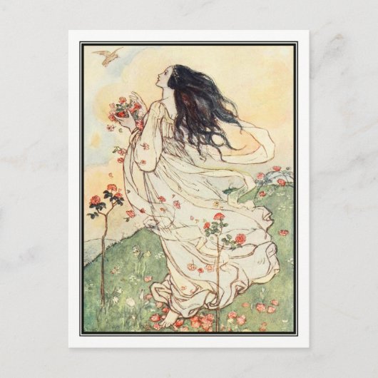 Verjaardag van Florence Harrison Briefkaart (Voorkant)