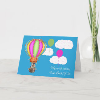 Verjaardag van ons beiden Wenskaart Kaart