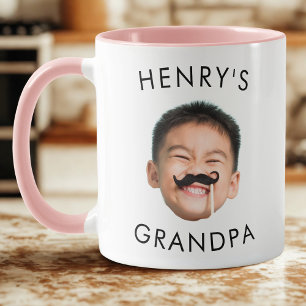 Verjaardag van opa, Baby-gezicht, Mok voor opa