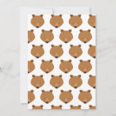 Verjaardag van Schattige Kind Kaart (Achterkant)